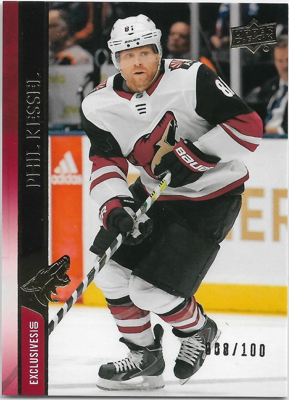 Phil Kessel 2020-21 Upper Deck Card #11 Exclusives #008/100 Arizona Coyotes
