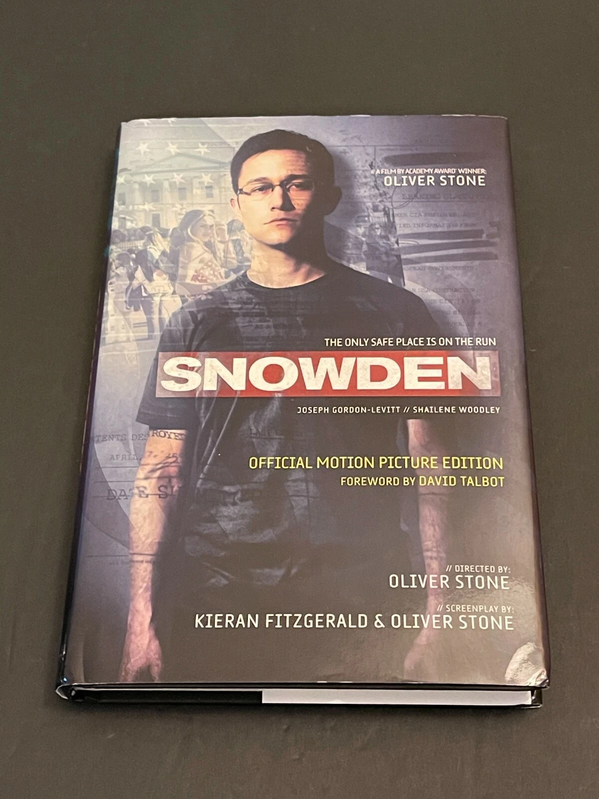 Oliver Stone Oscar Winner Director Snowden Rare Signed Autograph Book
