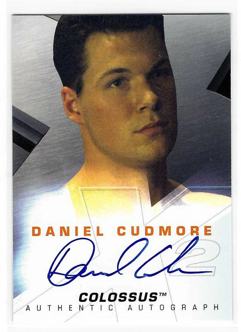 Daniel Cudmore As Colossus X-Men Movie Authentic Autograph Card
