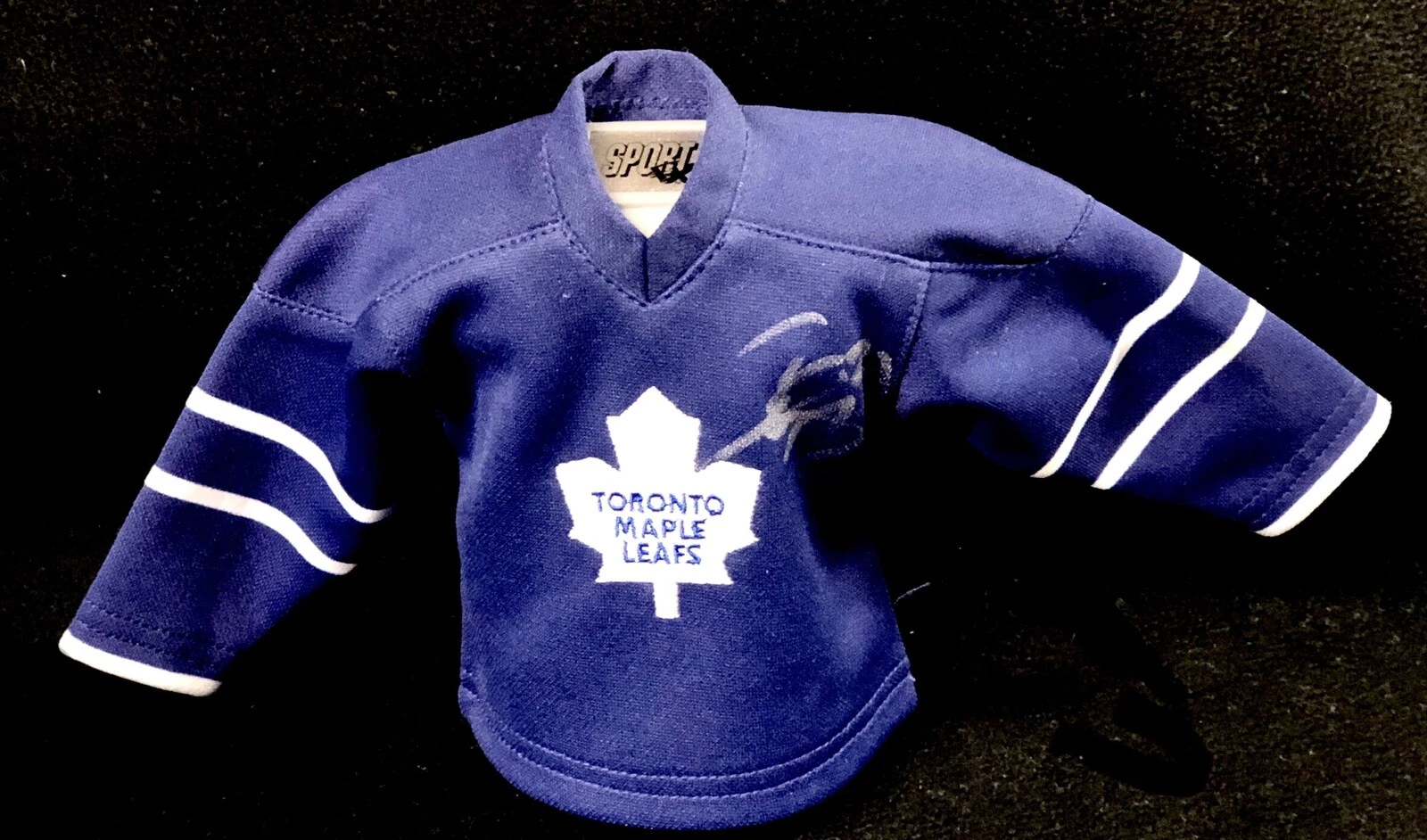 Curtis Joseph Signed Toronto Maple Leafs Canada Exclusive Mini Jersey Coin Bank
