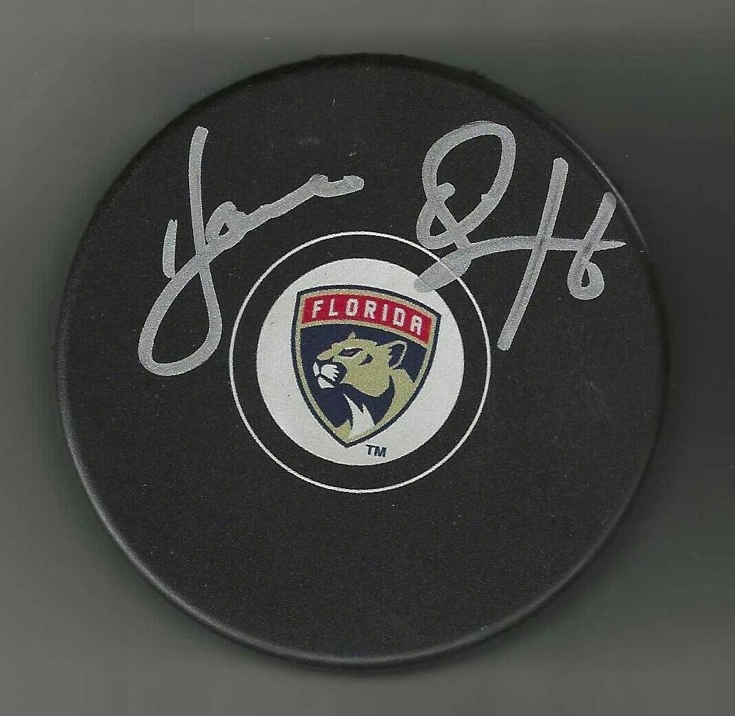 Joel Quenneville Signed Florida Panthers Puck
