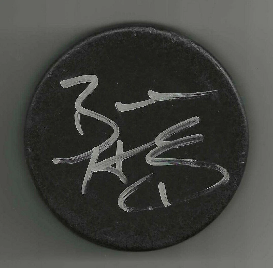 Braden Holtby Signed Blank Puck Vancouver Canucks Washington Capitals
