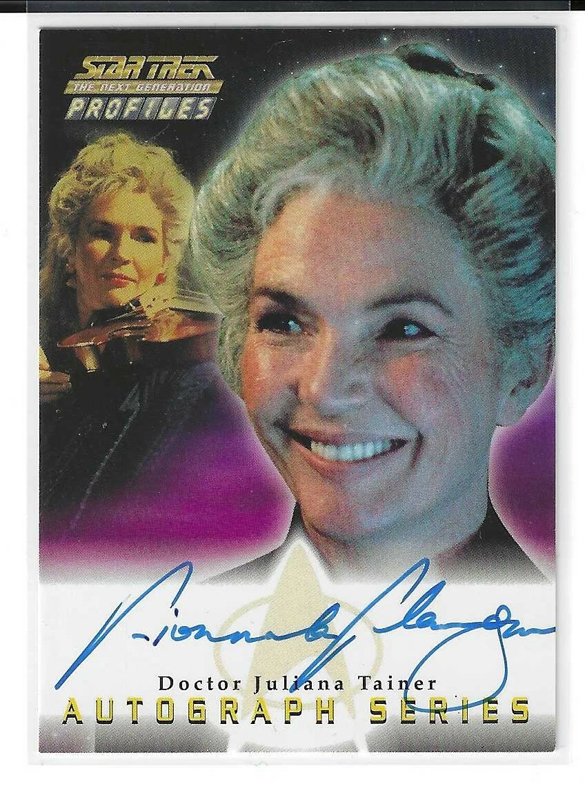 Fionnula Flanagan 2000 Paramount Star Trek TNG Profiles Autograph Card A6

