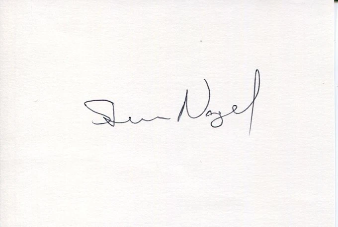 Steve Nagel NASA STS Astronaut Space Signed Autograph

