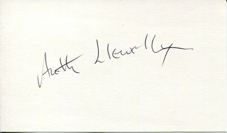 Anthony Llewellyn Space STS NASA Astronaut Signed Autograph

