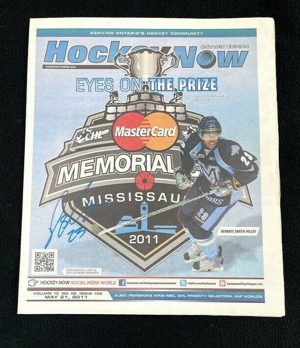 Devante Smith-Pelly Hockey Now Magazine Ontario Edition Washington Capitals
