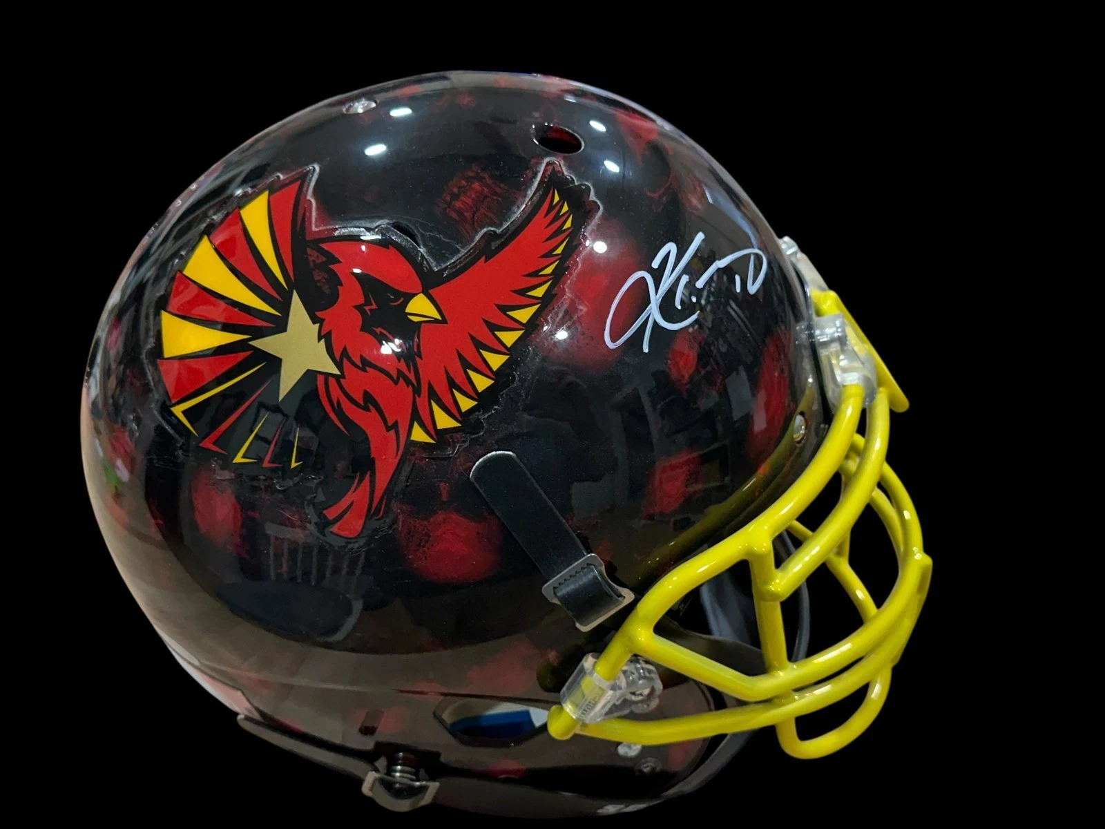 Kyler Murray Arizona Cardinals Signed Autograph Authentic Helmet Beckett BAS
