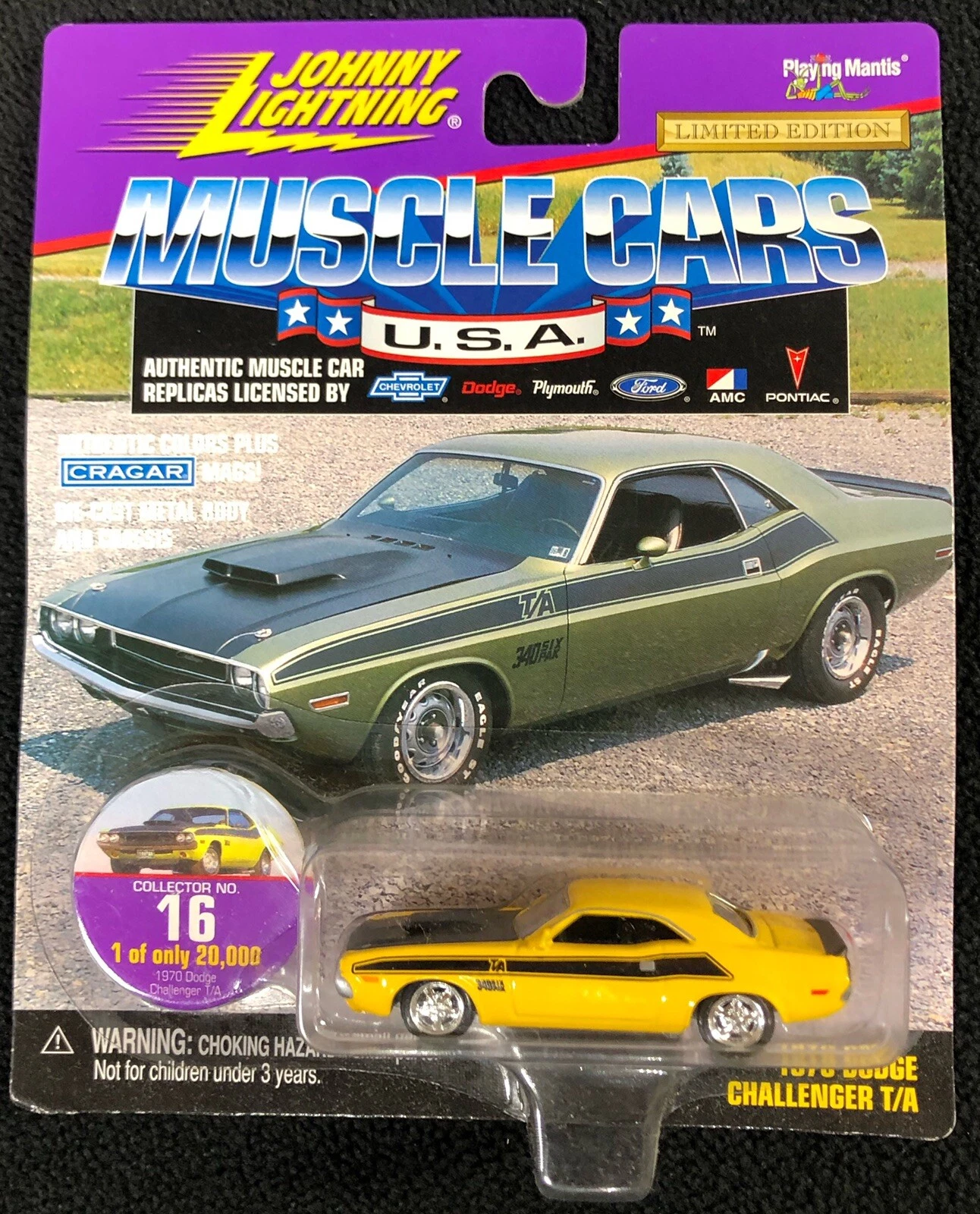 Johnny Lightning Muscle Cars USA 1970 Dodge Challenger T/A
