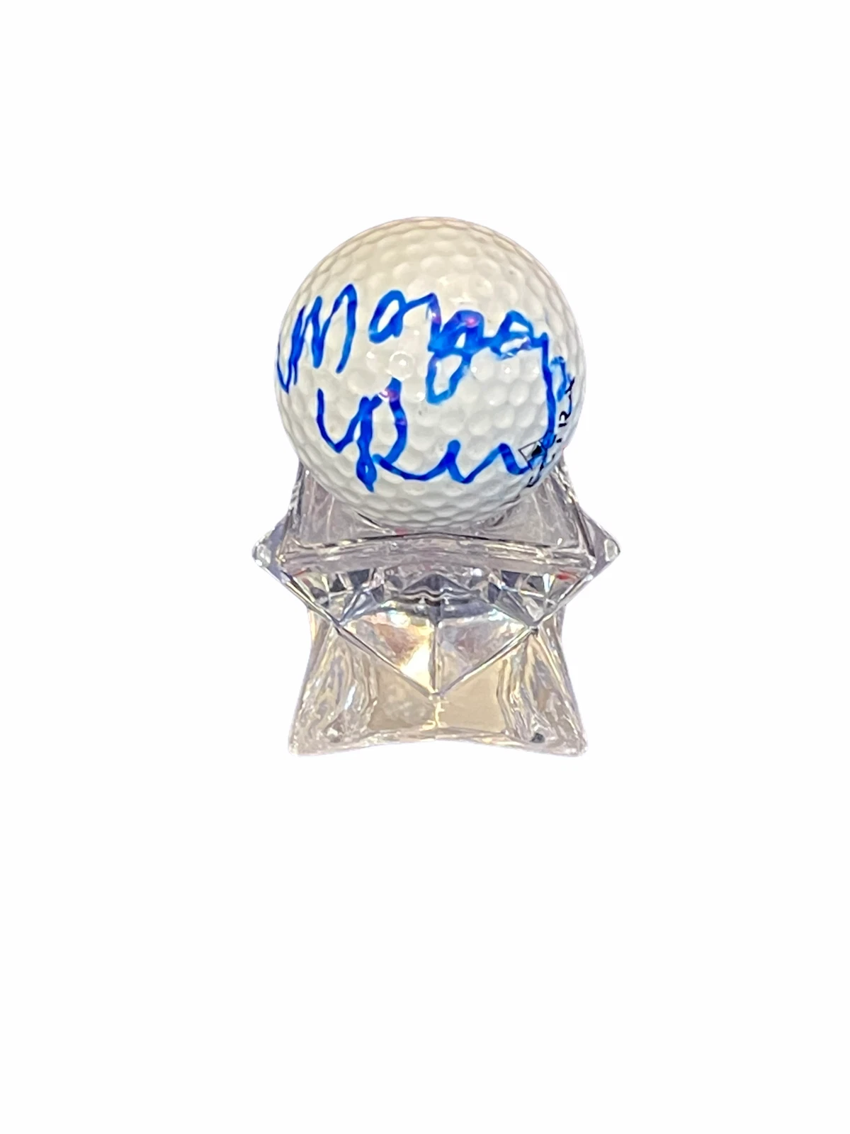 Morgan Pressel LPGA Golf US Open Solheim Cup Champ Signed Autograph Golf Ball
