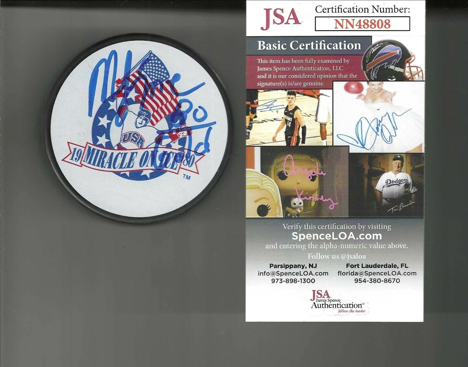 Mike Eruzione Signed & Inscribed 