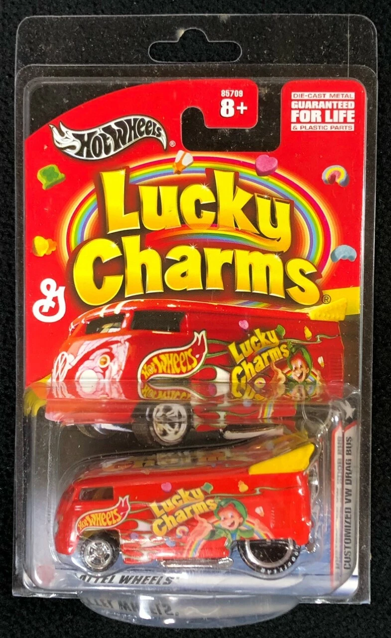 Hot Wheels Lucky Charms Customized VW Drag Bus General Mills Mail Order
