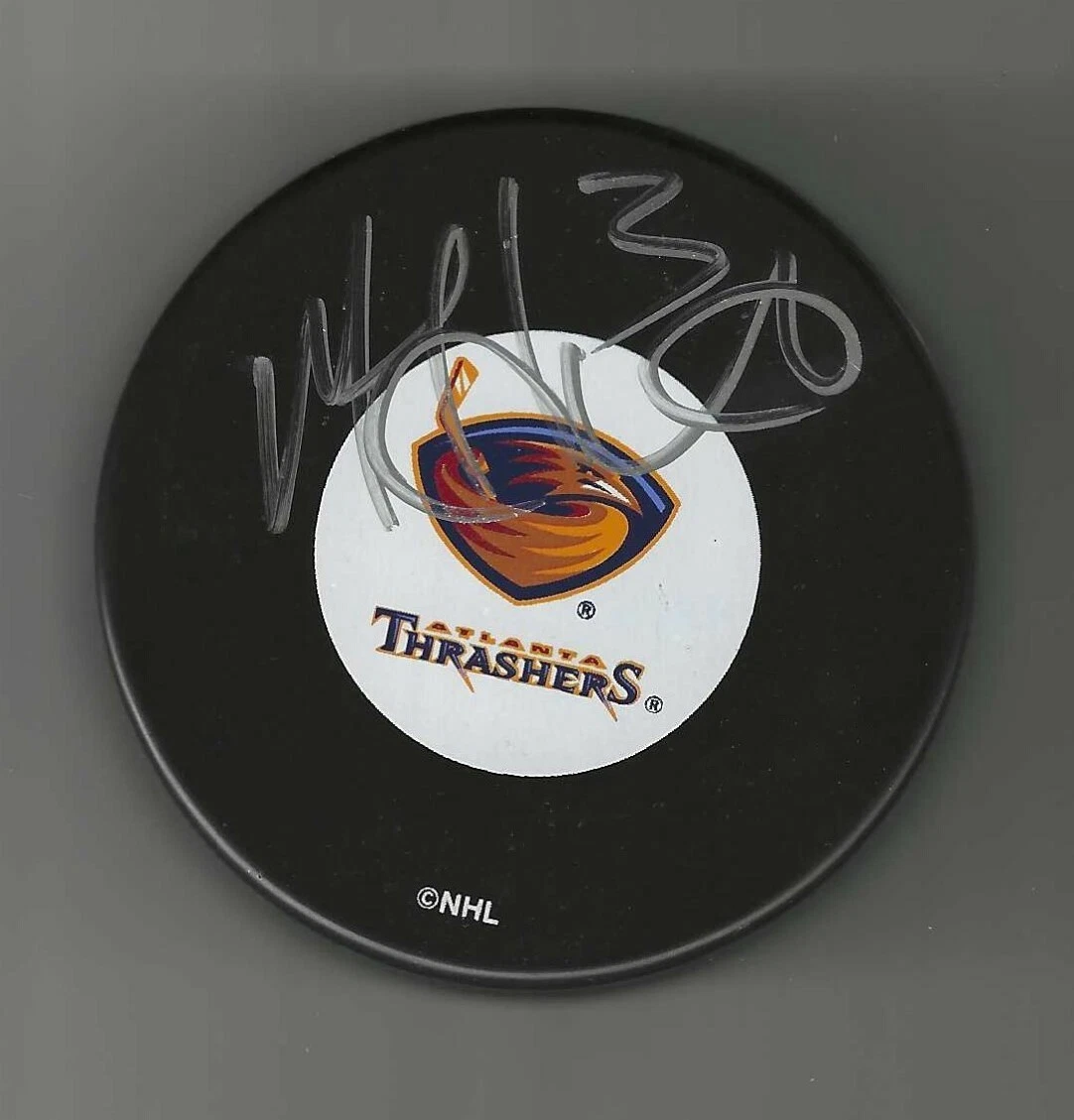 Mark Hartigan Signed Atlanta Thrashers Puck
