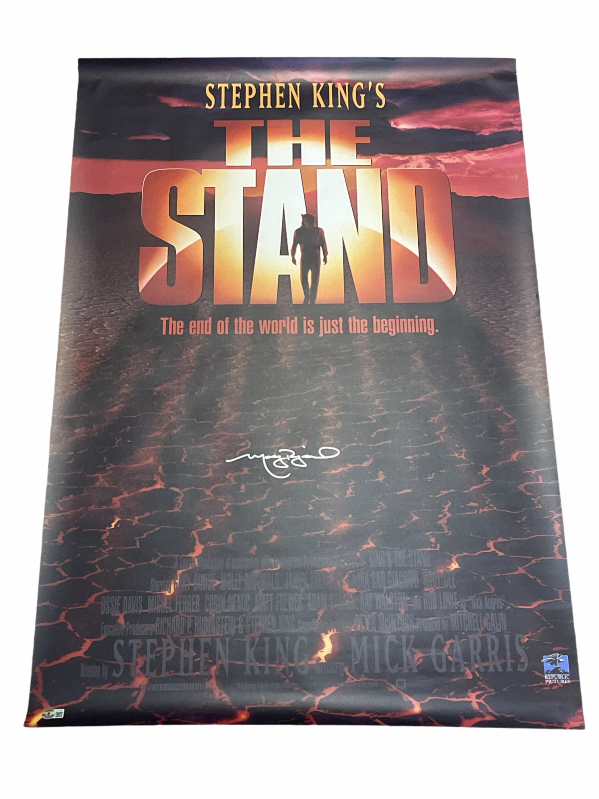 Molly Ringwald Stephen King The Stand Signed Autograph Movie Poster BAS Beckett
