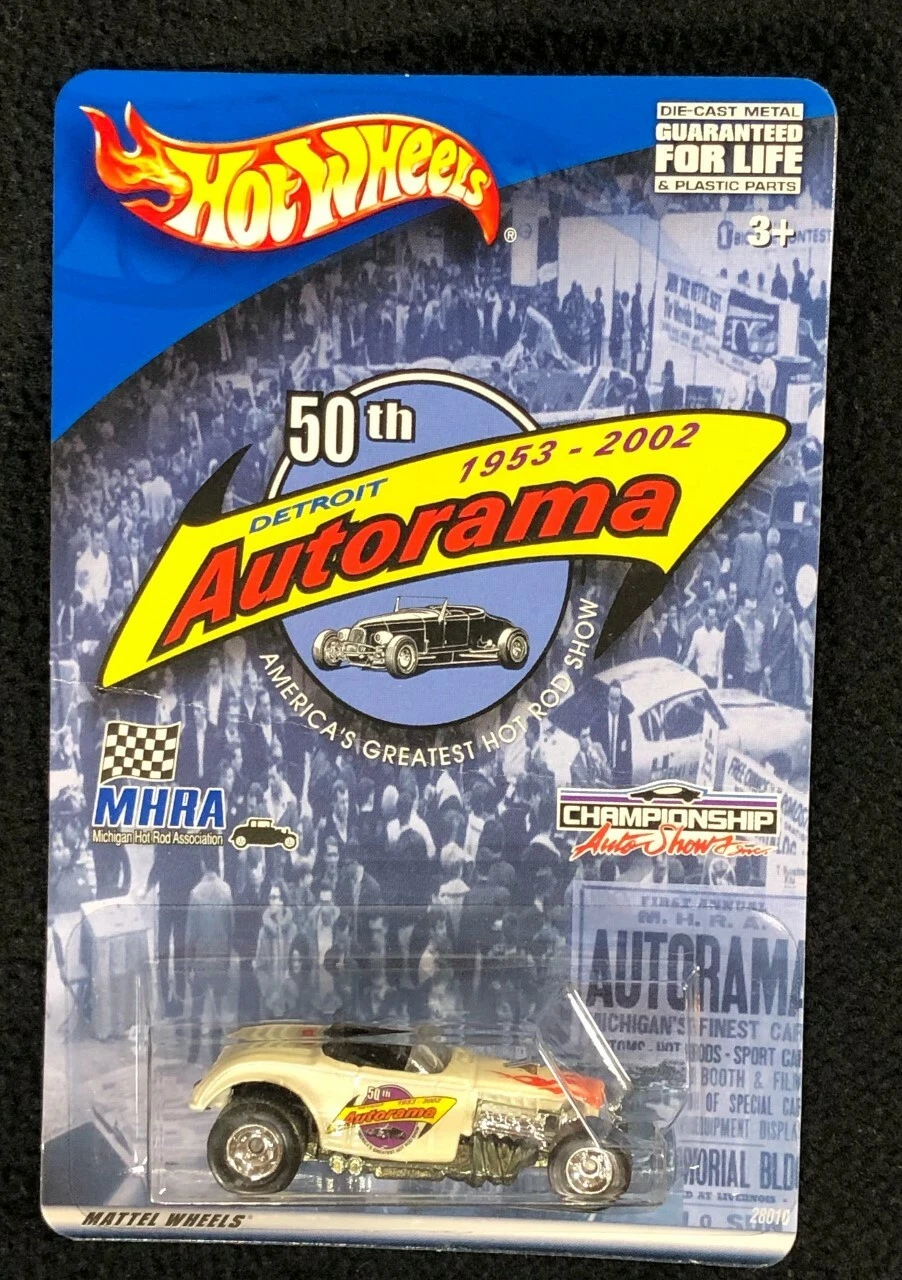 Hot Wheels 50th Detroit Autorama 1953 - 2002 Ford Roadster MHRA
