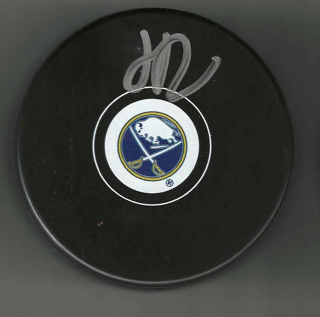 Isak Rosen Signed Buffalo Sabres Puck
