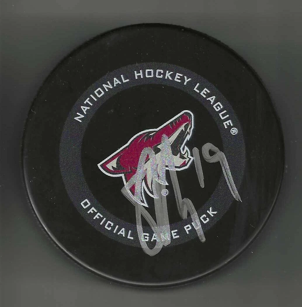Shane Doan Signed Arizona Coyotes Official Game Puck Phoenix
