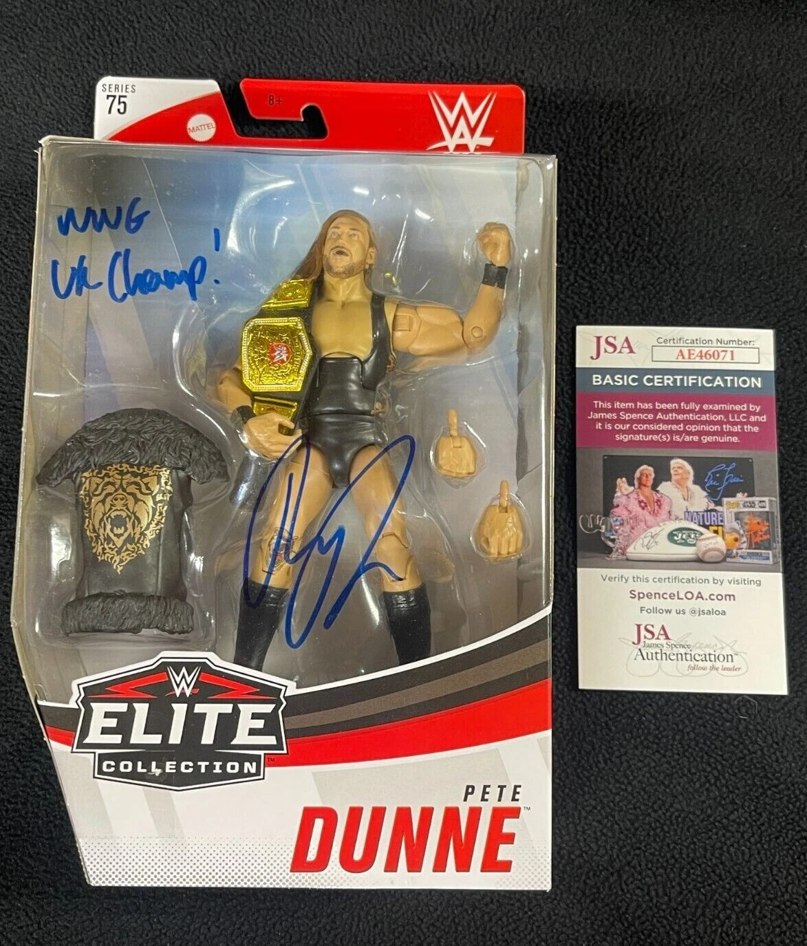 Pete Dunne Signed & Inscribed 