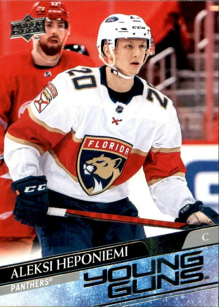 Aleksi Heponiemi 2020/21 Upper Deck Young Guns Rookie Card #716 Florida Panthers
