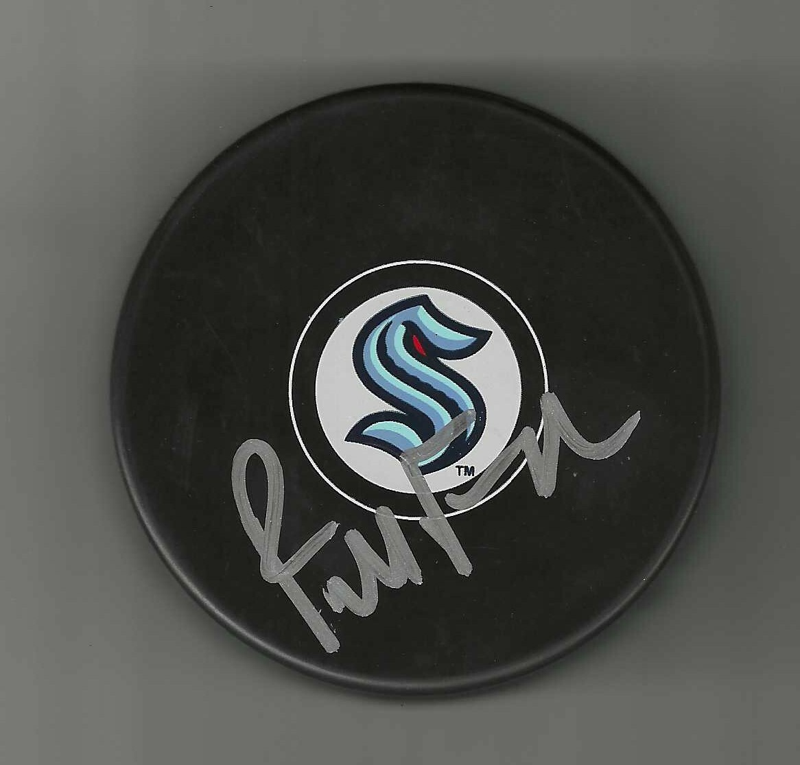Paul McFarland Signed Seattle Kraken Puck
