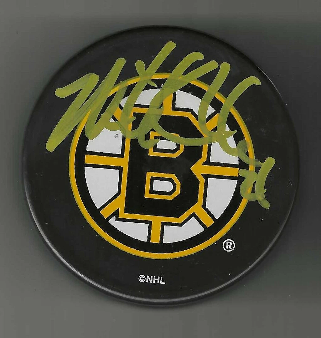 Mike Knuble Signed Boston Bruins Souvenir Puck
