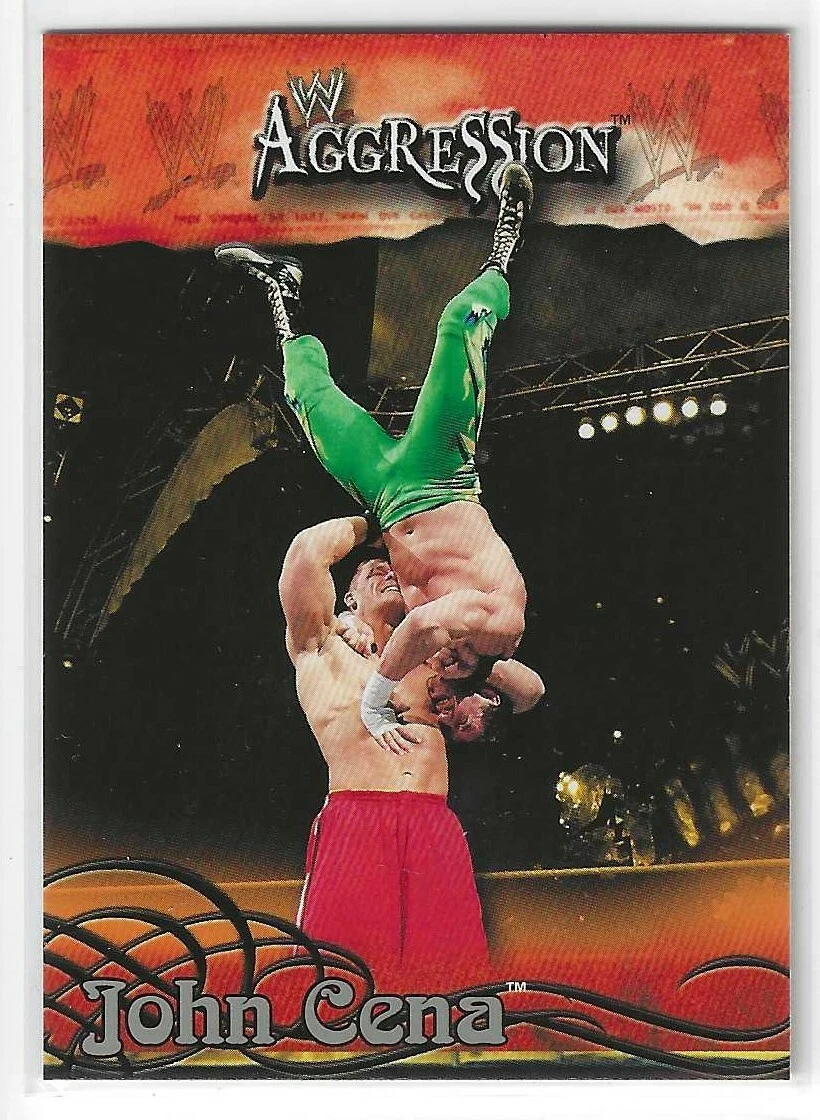 John Cena 2003 Fleer WWE Agression Card #59
