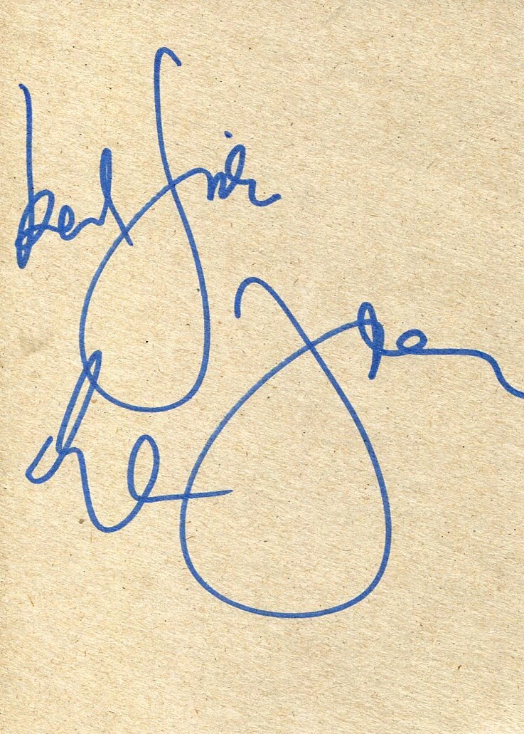 Eric Idle Monty Python The Simpsons Shrek the Third Rare Signed Autograph JSA
