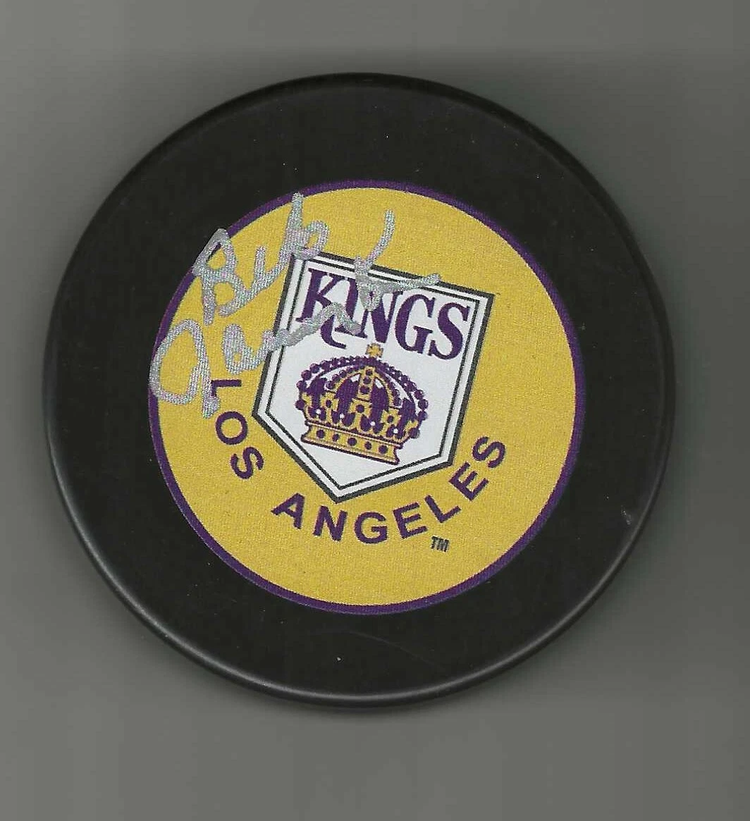 Bob Janecyk Signed Los Angeles Kings Puck
