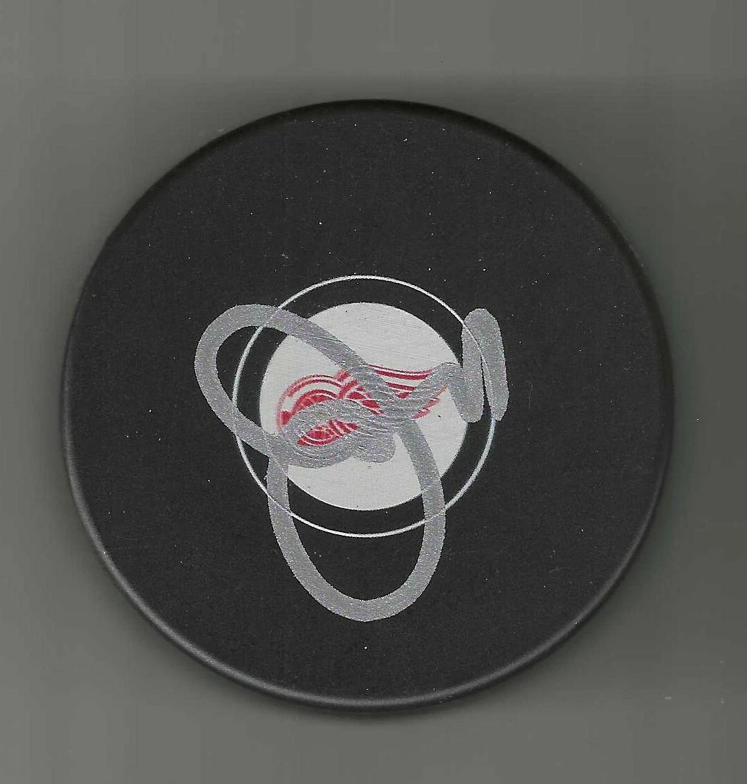 Jim Nill Signed Detroit Red Wings Puck
