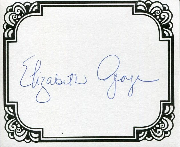 Elizabeth George Inspector Lynley Mystery Author Signed Autograph Bookplate
