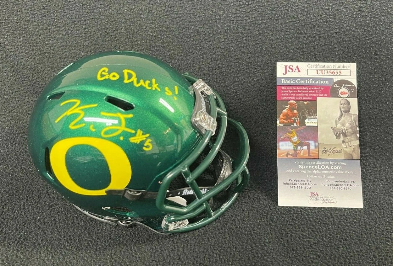 Kayvon Thibodeaux Signed & Inscribed 