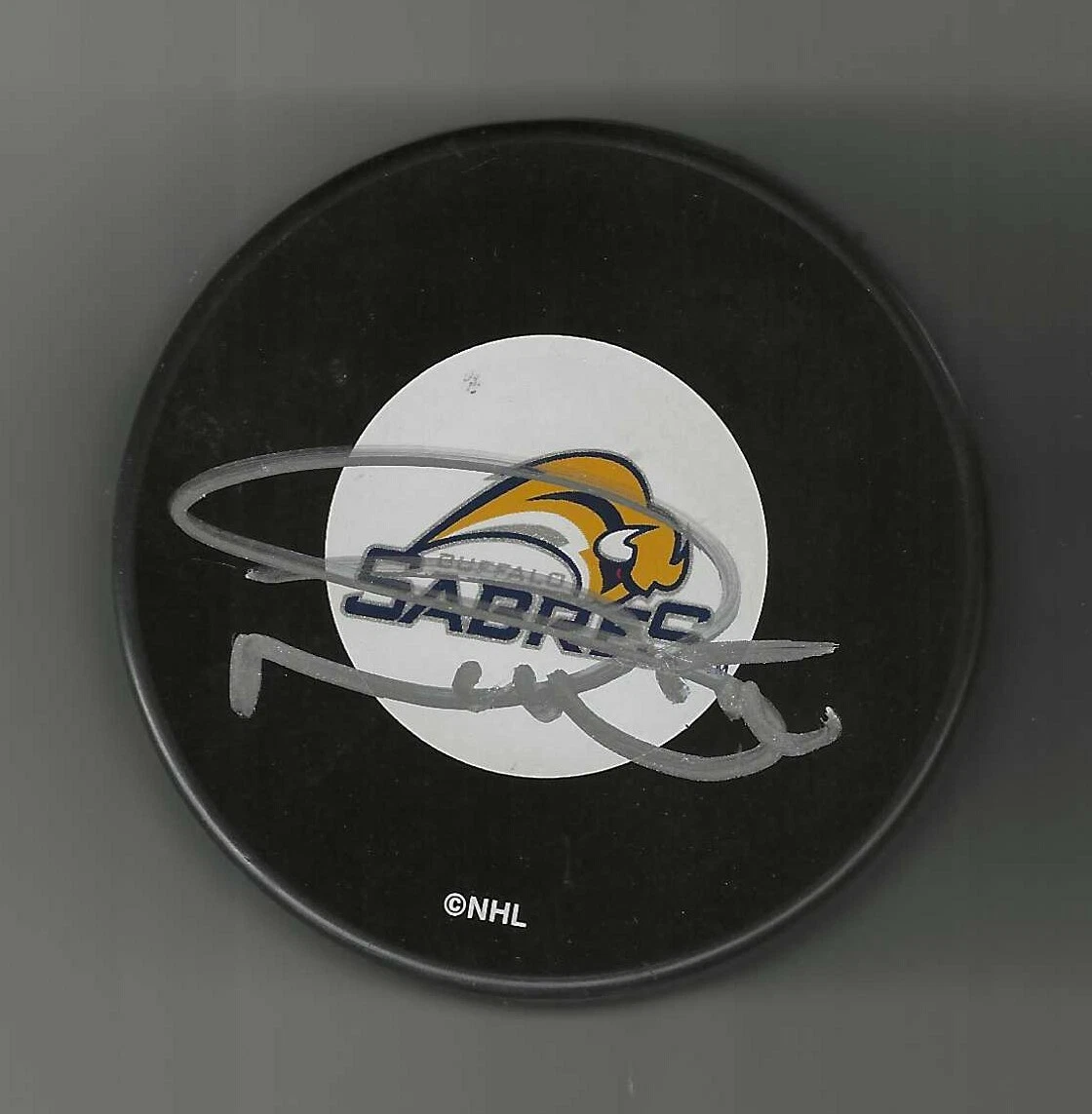Nolan Pratt Signed Buffalo Sabres Puck
