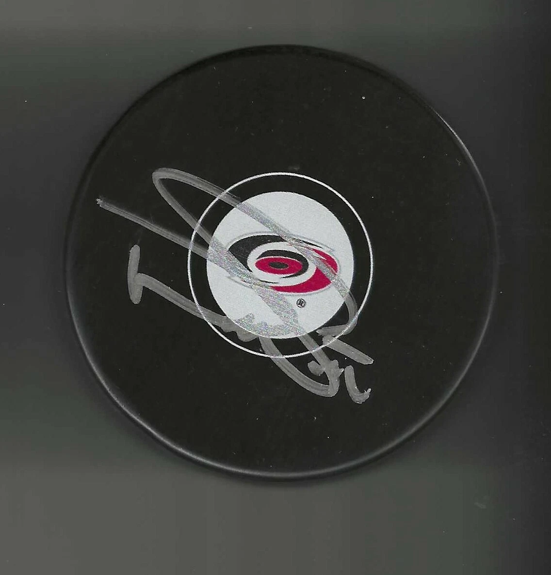 Nolan Pratt Signed Carolina Hurricanes Puck
