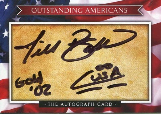 Jill Bakken 2002 US Olympic Gold Bobsled Bobsleigh Team Signed Autograph Card
