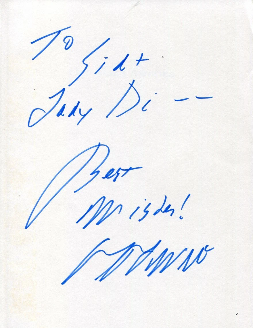 George F. Will Political Commentator Pulitzer Prize Journalist Signed Autograph
