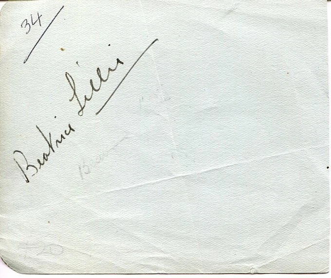 Beatrice Lillie Thoroughly Modern Millie Evelyn Laye Waltz Time Signed Autograph
