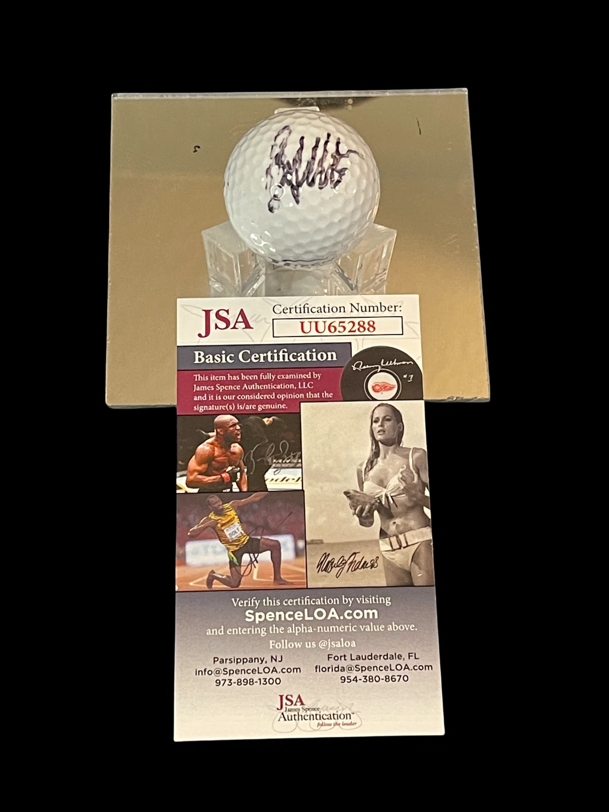 Craig Stadler PGA Ryder Cup Masters USC Signed Autograph Golf Ball JSA
