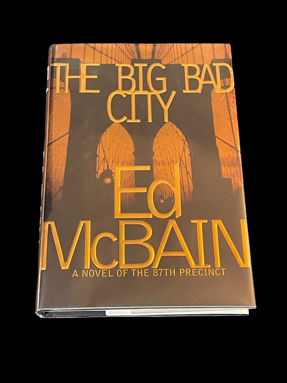 Ed McBain The Big Bad City 87th Precinct Signed Autograph 1st Edition Book
