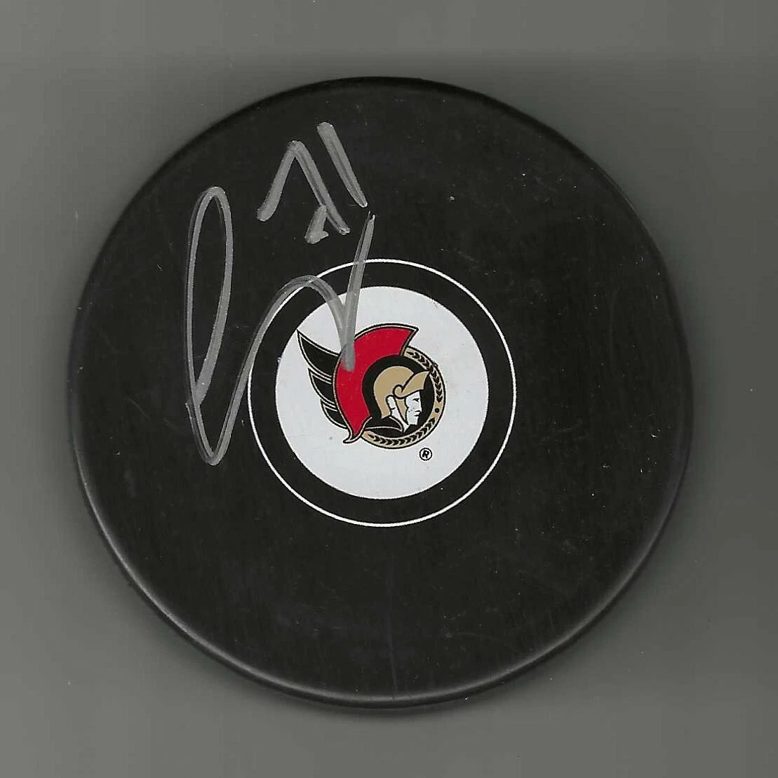 Chris Tierney Signed Ottawa Senators Puck
