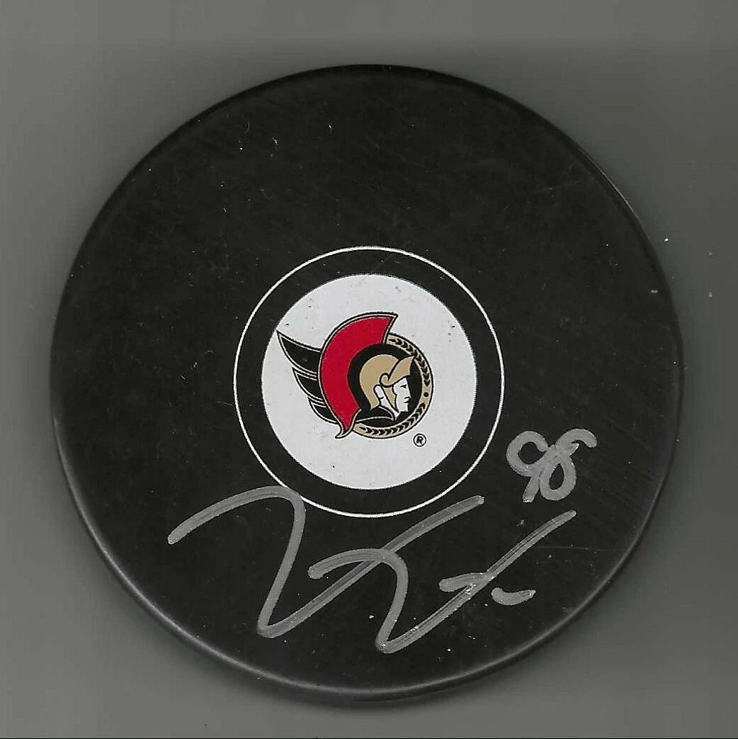 Victor Mete Signed Ottawa Senators Puck
