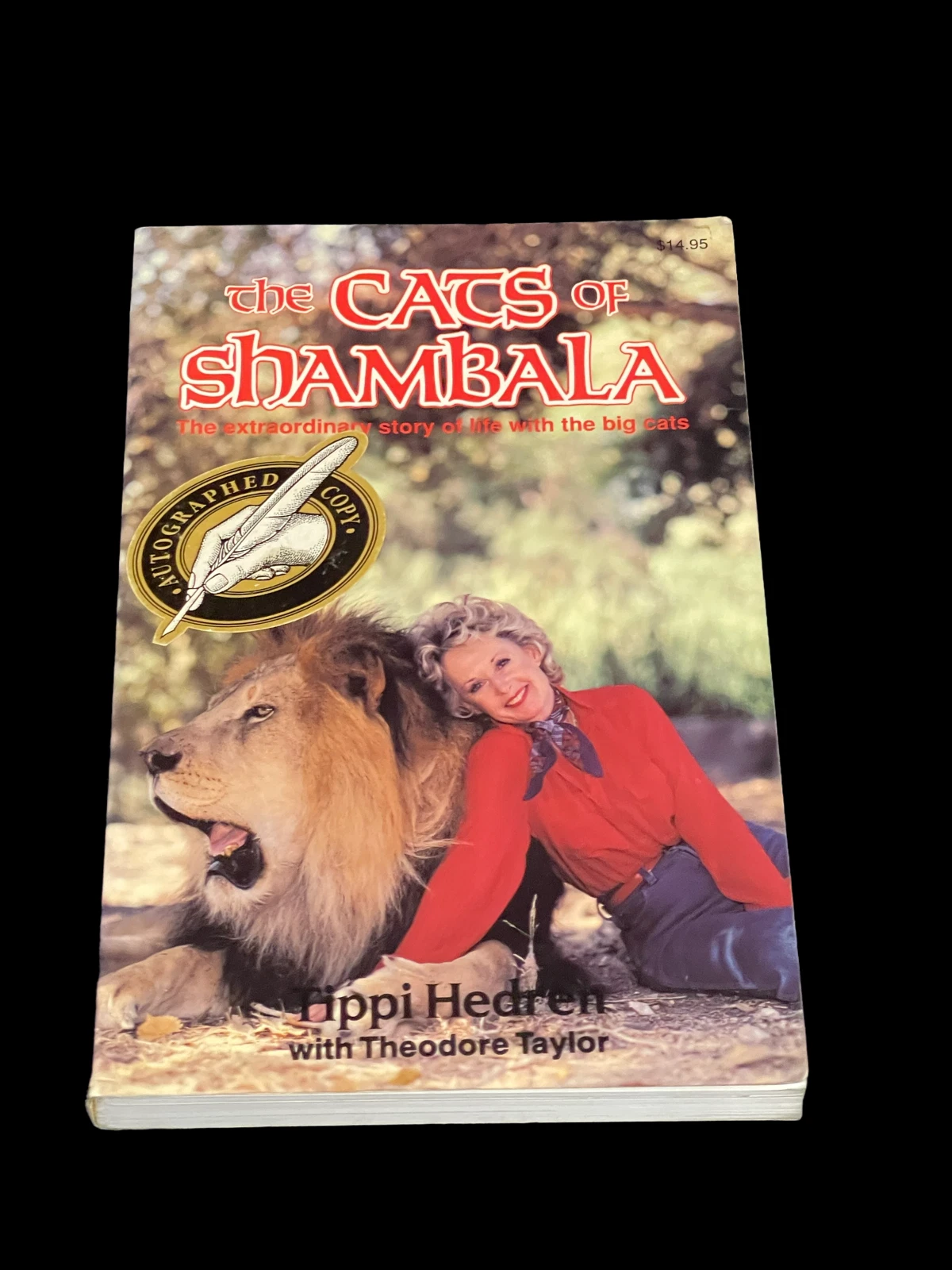 Tippi Hedren The Birds Marnie Alfred Hitchcock Star Signed Autograph Book JSA
