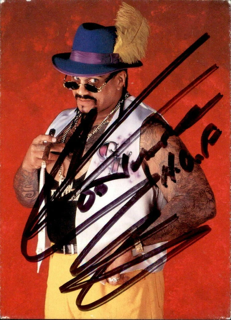The Godfather Signed 199 Comic Images WWF Smackdown Card #19 WWE
