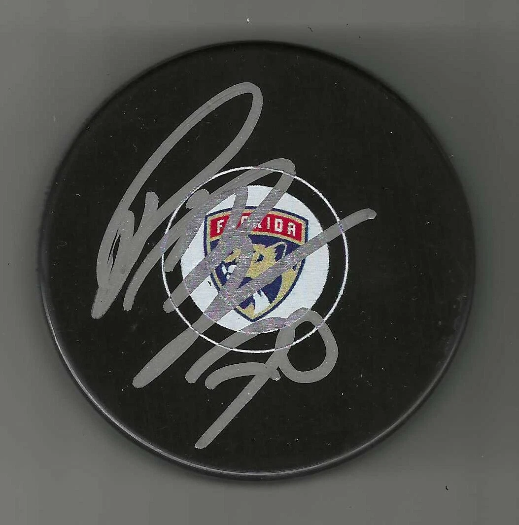Patric Hornqvist Signed Florida Panthers Puck

