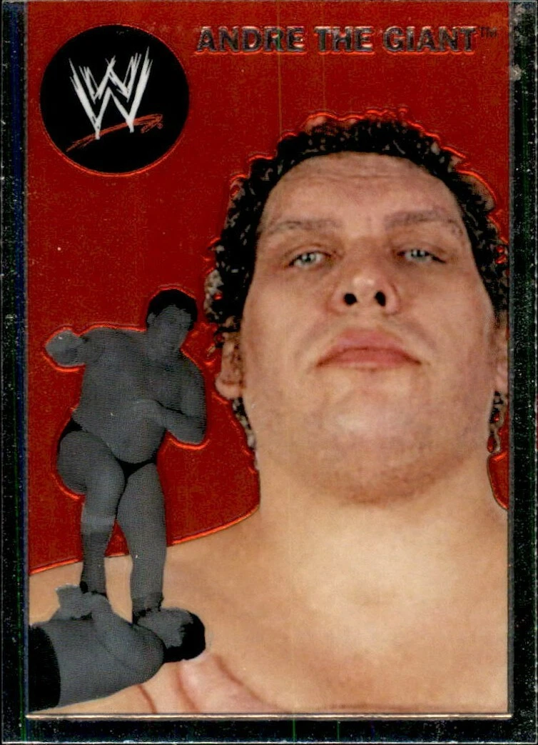 Andre The Giant 2006 Topps Chrome WWE Heritage Legend Card #89 WWF
