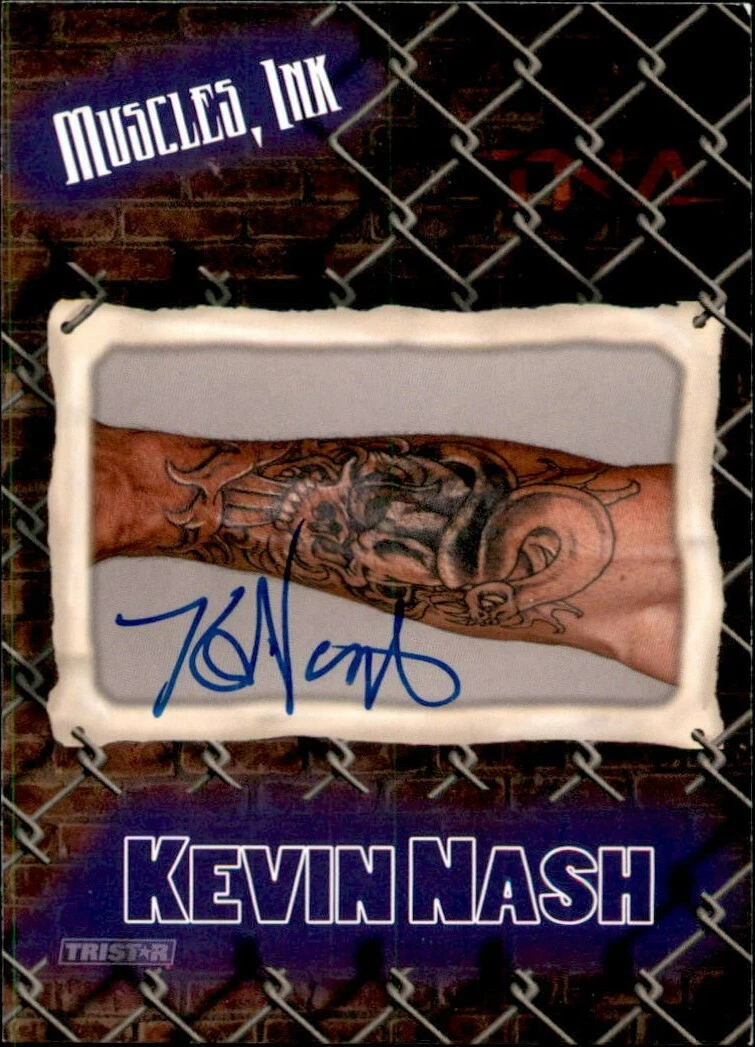 Kevin Nash Signed 2008 Tristar TNA Card #69 WWE
