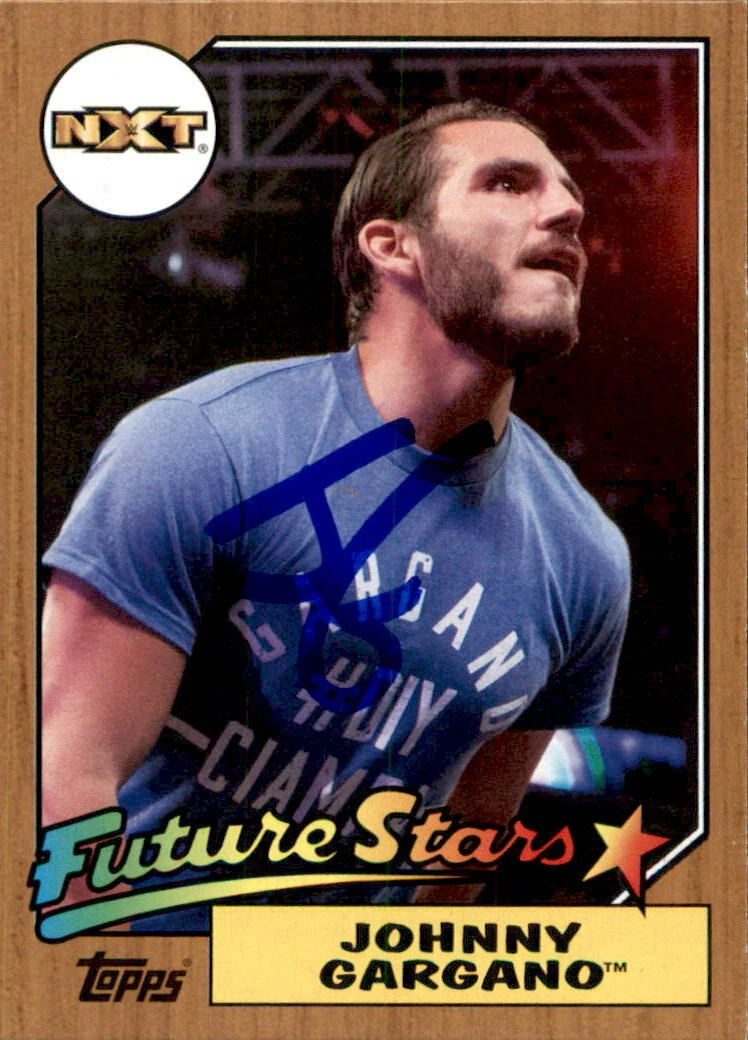 Johnny Gargano Signed 2017 Topps WWE NXT Card #6
