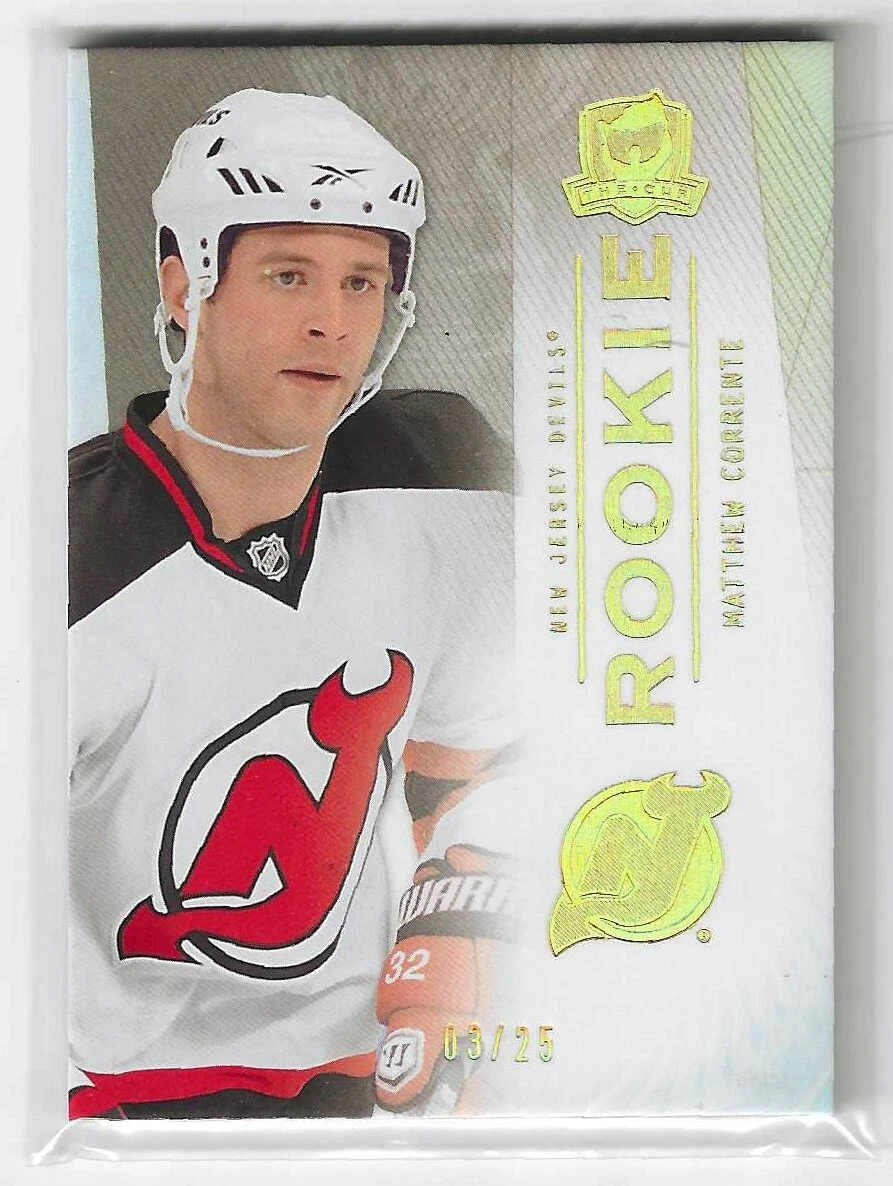 Matthew Corrente 2009/10 UD The Cup Rookie Card #169 03/25 New Jersey Devils
