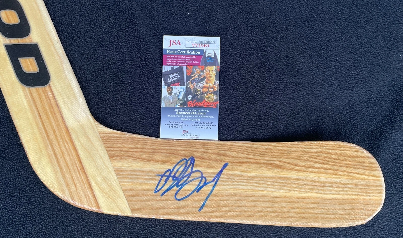 Andrei Vasilevskiy Signed Tampa Bay Lightning Goalie Stick JSA COA
