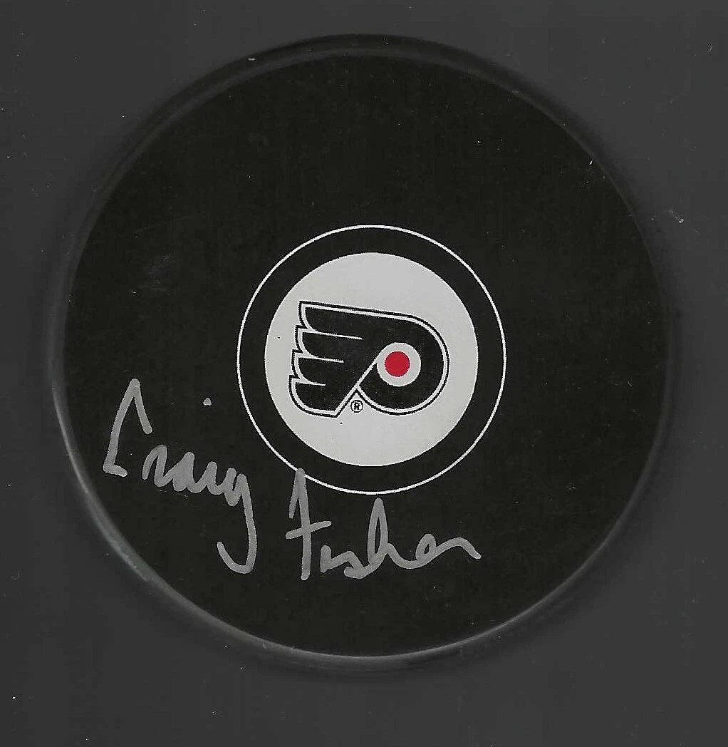 Craig Fisher Signed Philadelphia Flyers Puck
