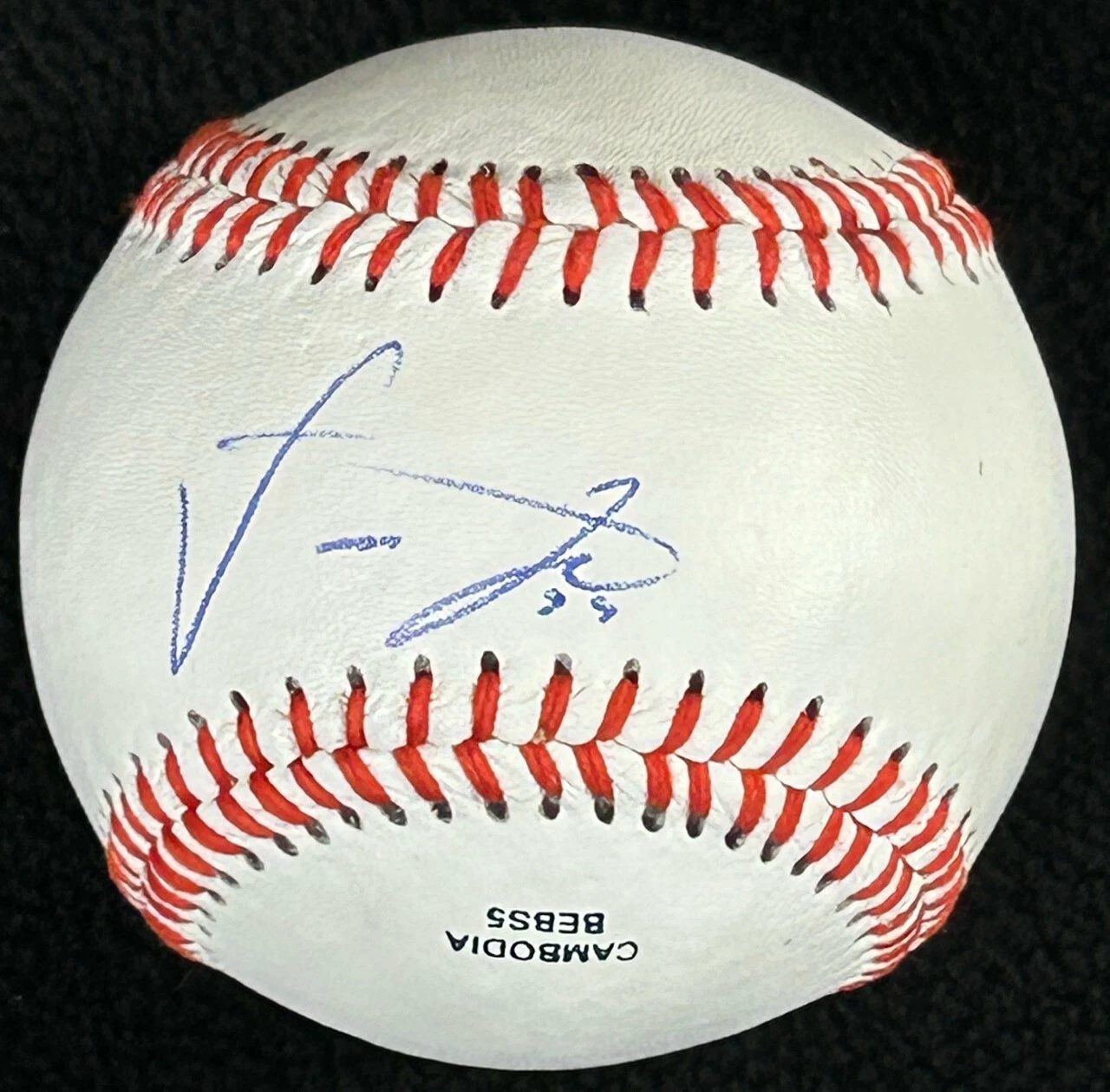 Victor Reyes Signed Rawlings Baseball Detroit Tigers JSA COA
