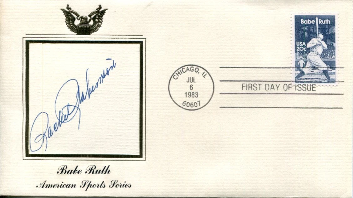 Rachel Robinson Wife of Jackie Brooklyn Dodgers Rare Signed Autograph FDC JSA
